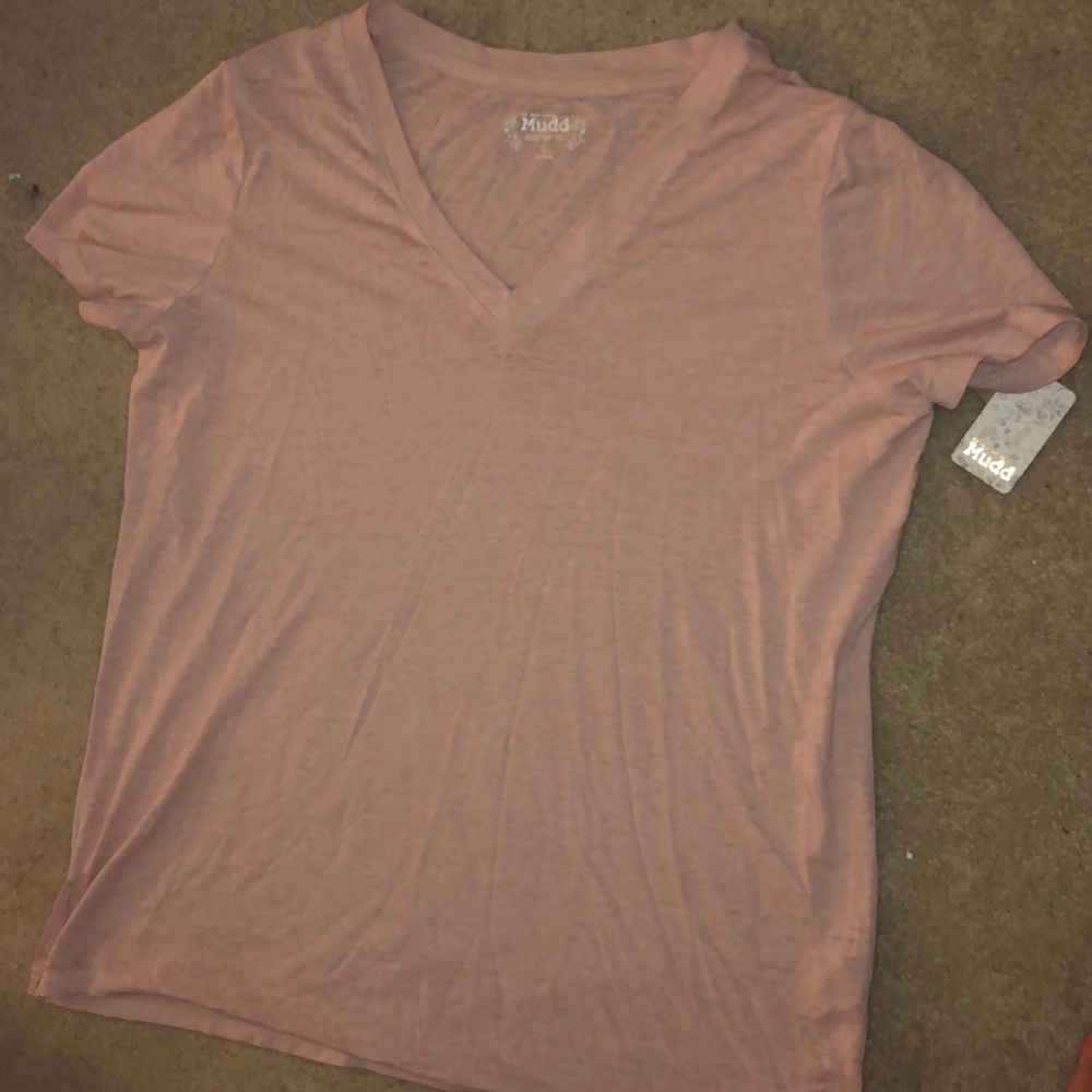 Mudd pink vneck